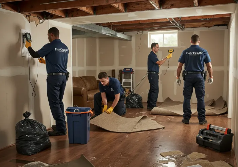 Flood DamageMaterial Assessment and Debris Removal process in Calera, OK
