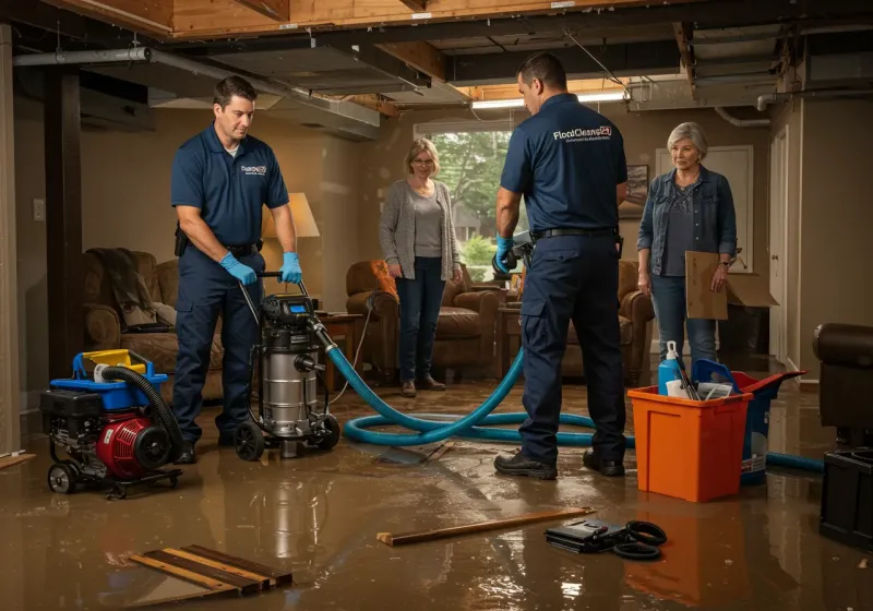 Basement Water Extraction and Removal Techniques process in Calera, OK